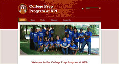 Desktop Screenshot of collegeprepprogram.org